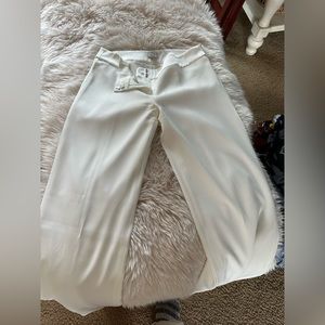 Wimens cream dress pants